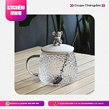 AZUCARERA MODELO »OSO KAWAII« CON CUCHARITA