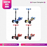 SCOOTER MODELO »BOTAM HUMO« CON LUCES