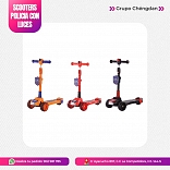 SCOOTER MODELO »POLICIA« MUSICAL Y LUCES