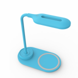 LAMPARA LED TACTIL RECARGABLE CON CARGADOR INALAMBRICO PARA CELULAR 