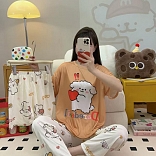 PIJAMA 3 PIEZAS (PANTALÓN+SHORT+POLO)