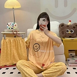 PIJAMA 3 PIEZAS (PANTALÓN+SHORT+POLO)