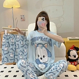 PIJAMA 3 PIEZAS (PANTALÓN+SHORT+POLO)