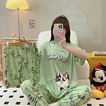 PIJAMA 3 PIEZAS (PANTALÓN+SHORT+POLO)