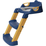 ADAPTADOR DE BAÑO PARA NIÑOS CON ESCALERA PLEGABLE