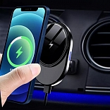 CARGADOR INALAMBRICO MAGNETICO PARA CARRO DE 15W-IPHONE