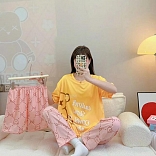 PIJAMA 3 PIEZAS  (PANTALÓN+SHORT+POLO)