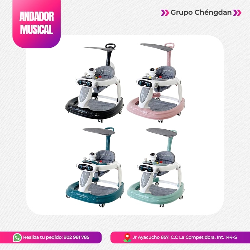 IMPORT JLM S.A.C. - ANDADOR MUSICAL PARA BEBÉS