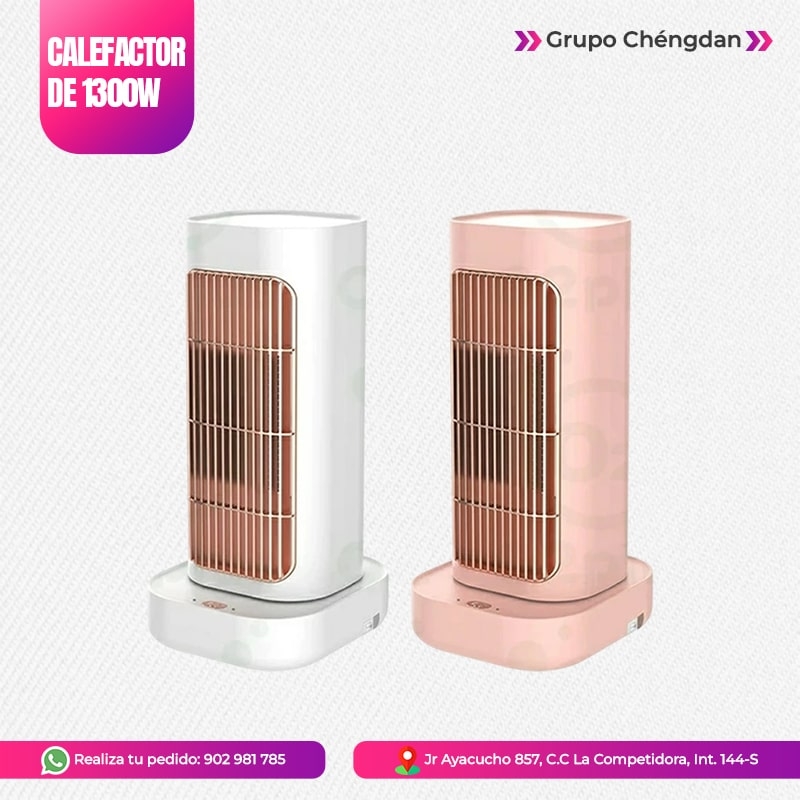 CALENTADOR PORTATIL 1300W