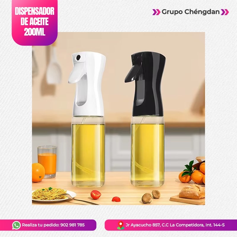 DISPENSADOR DE AGUA Y ACEITE DE 200ml