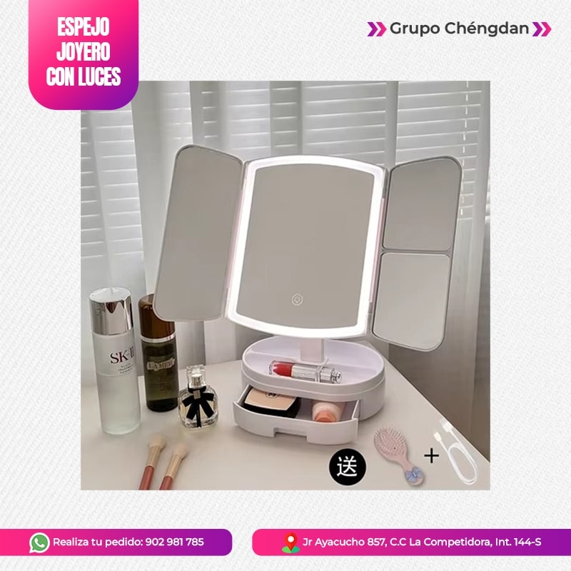 IMPORT JLM S.A.C. - ESPEJO CON LUCES LED