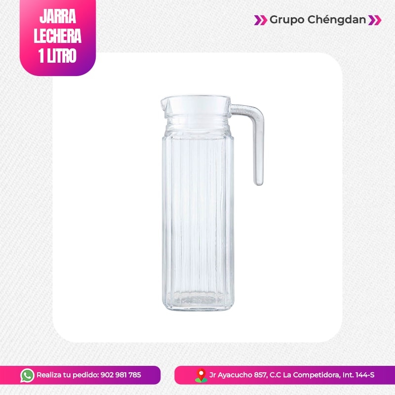 IMPORT JLM S.A.C. - JARRA »LECHERA« DE 1 LITRO