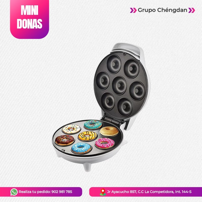 MÁQUINA  PARA  7 MINI DONUTS