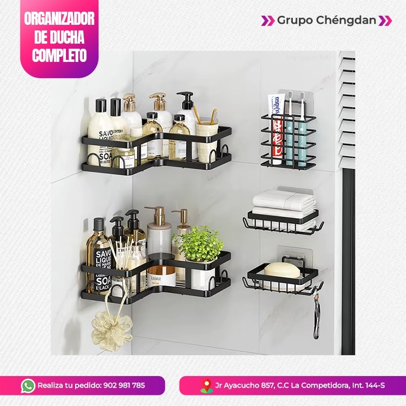 ORGANIZADOR PARA DUCHA