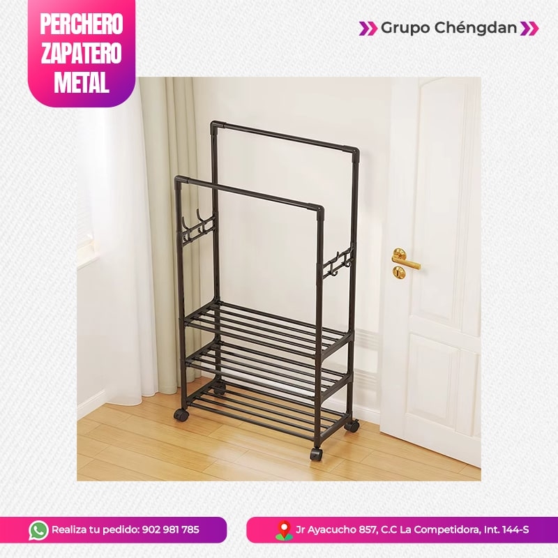 ORGANIZADOR DE ROPA Y ZAPATOS