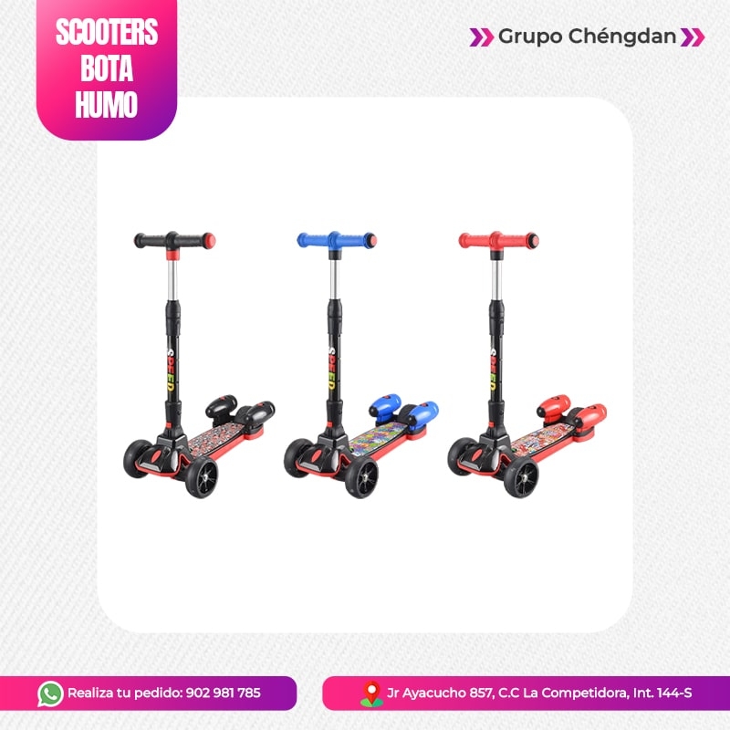 IMPORT JLM S.A.C. - SCOOTER »BOTA HUMO« 