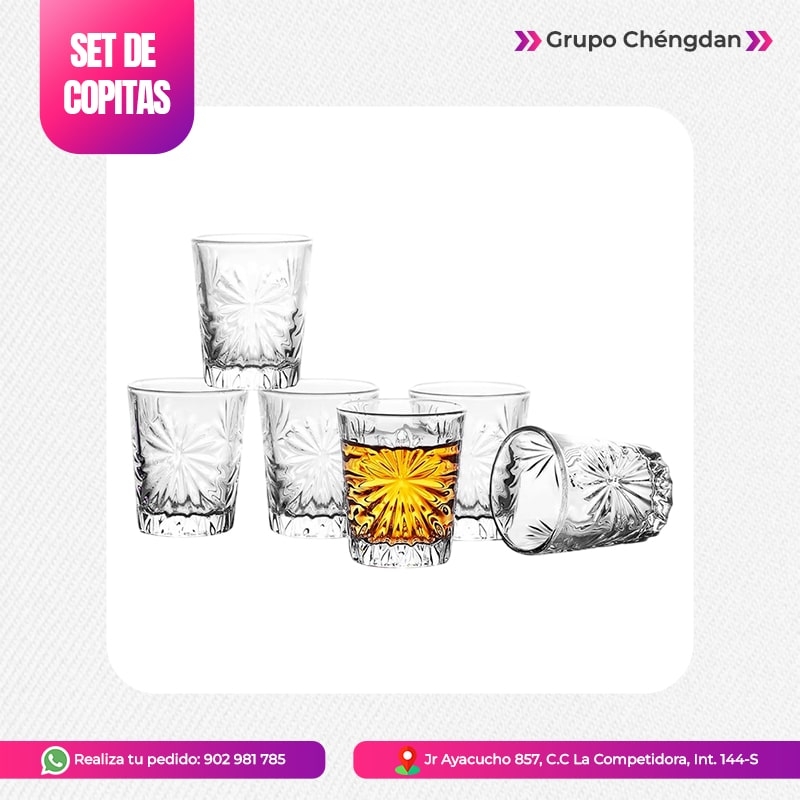 IMPORT JLM S.A.C. - SET DE COPITAS LABRADAS