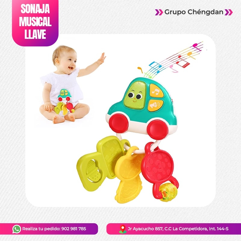 IMPORT JLM S.A.C. - SONAJA MUSICAL LLAVES DE AUTO
