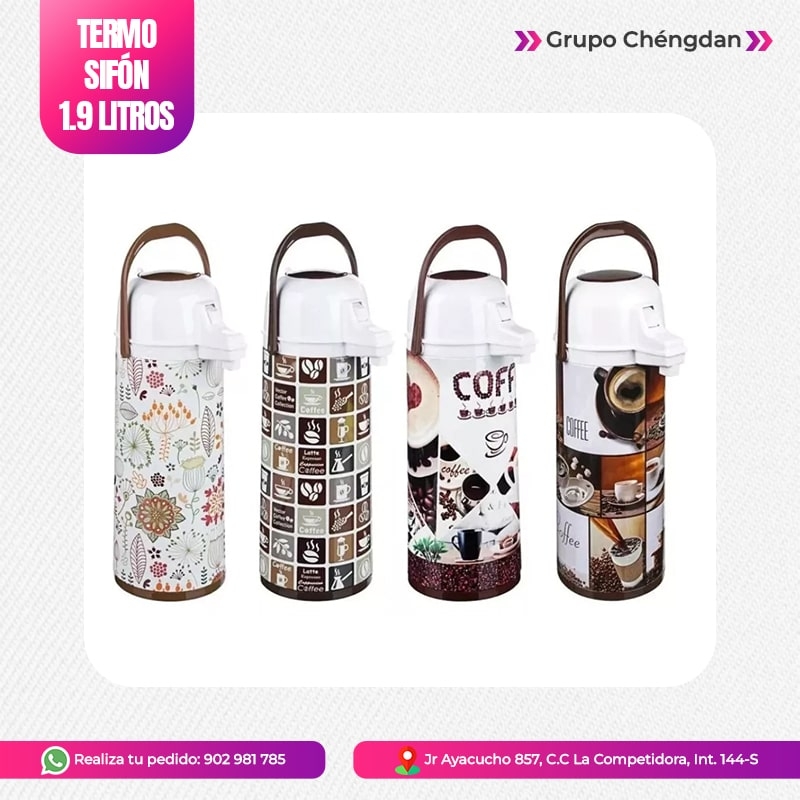 IMPORT JLM S.A.C. - TERMO SIFÓN COFFEE DE 1.9 LITROS