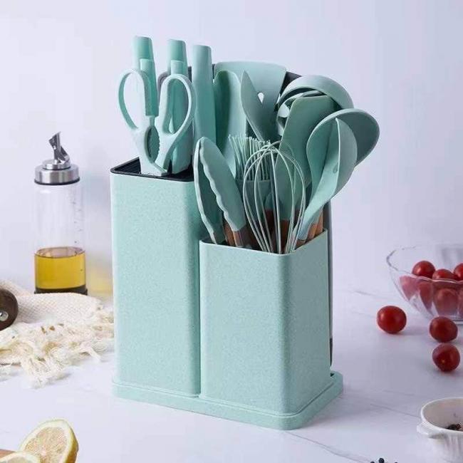 SET DE UTENSINSILIOS DE COCINA DE SILICONA