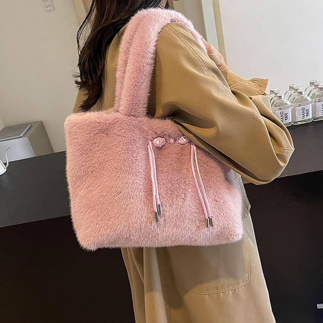 BOLSO MATERIAL DE PELUCHE