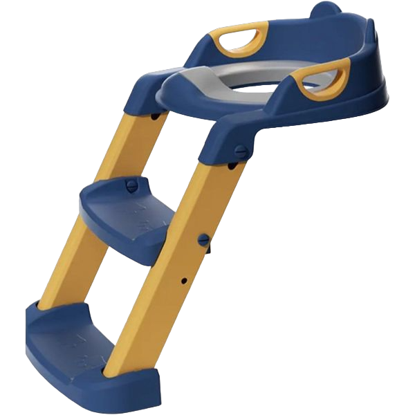 ADAPTADOR DE BAÑO PARA NIÑOS CON ESCALERA PLEGABLE