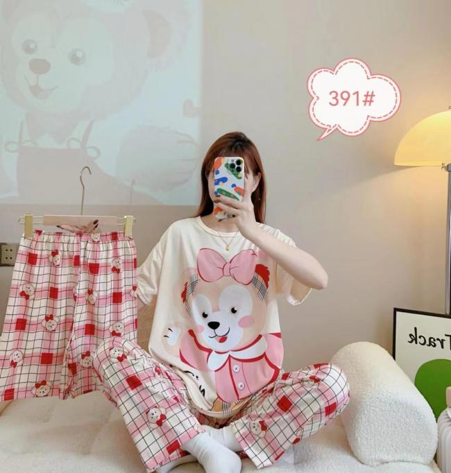 PIJAMA 3 PIEZAS  (PANTALÓN+SHORT+POLO)