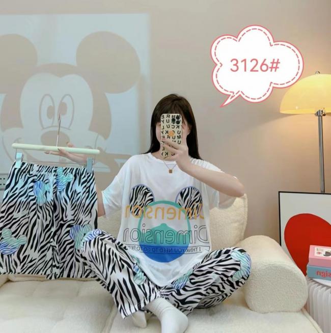 PIJAMA 3 PIEZAS  (PANTALÓN+SHORT+POLO)