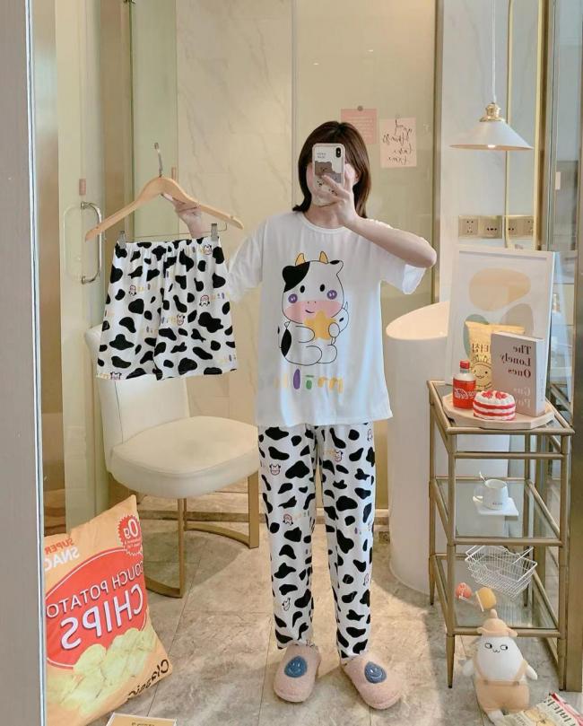 PIJAMA 3 PIEZAS  (PANTALÓN+SHORT+POLO)