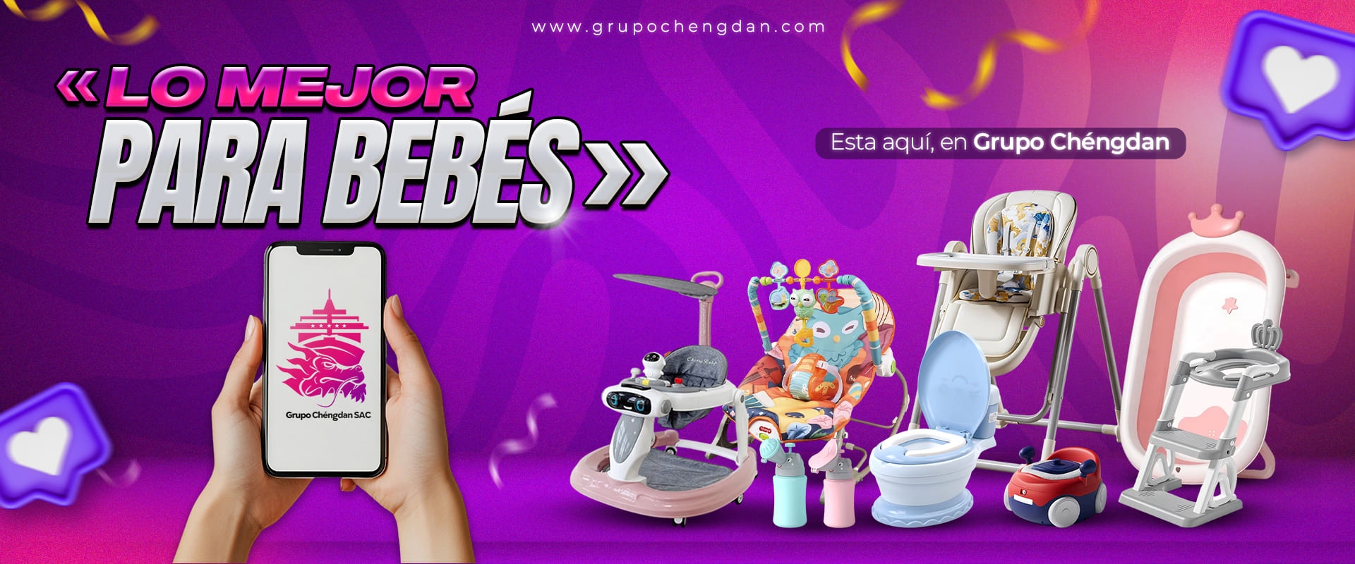 Grupo Chengdan - PRODUCTOS BEBÉS